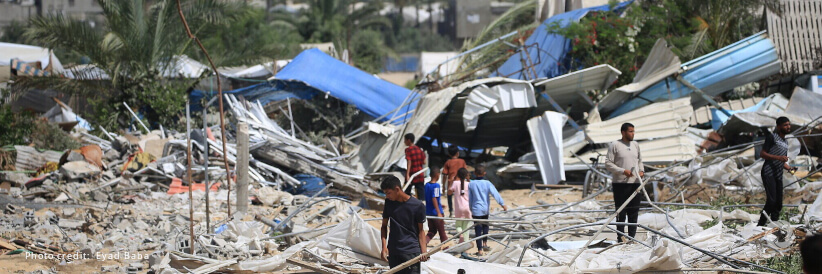 One year of a war without rules has left Gaza shattered One year of a war without rules has left Gaza shattered