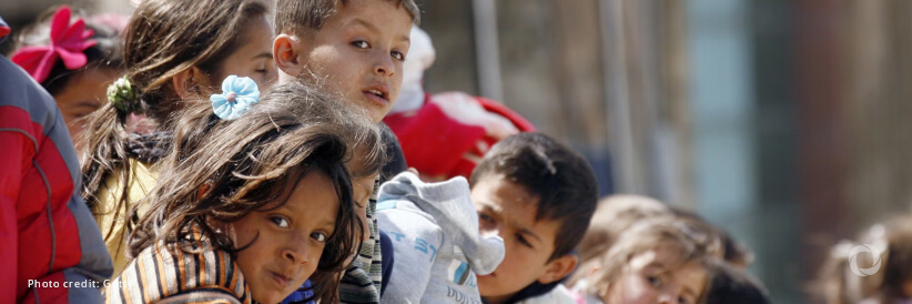 Approximately 60,000 children crossed into Syria from Lebanon in less than a week Approximately 60,000 children crossed into Syria from Lebanon in less than a week