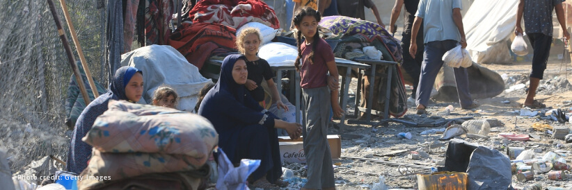 ‘Hundreds displaced overnight’ as airstrikes destroy humanitarian facilities in Lebanon ‘Hundreds displaced overnight’ as airstrikes destroy humanitarian facilities in Lebanon