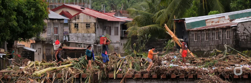 Tropical storm Trami submerges homes, rice fields in the Philippines Tropical storm Trami submerges homes, rice fields in the Philippines