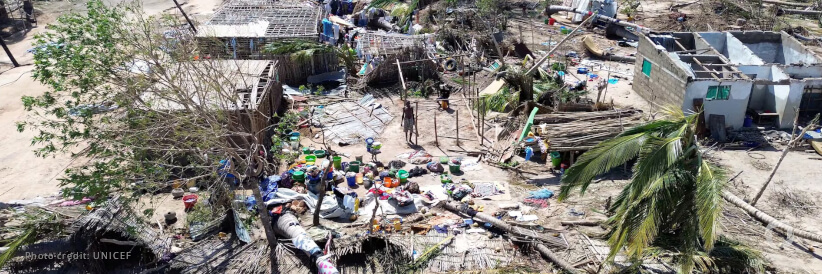 At least 90,000 children impacted as Cyclone Chido hits hard in Mozambique