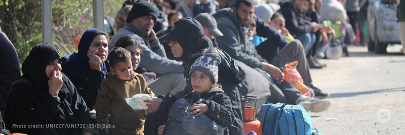 Scaling up supplies and services for children in the Gaza Strip