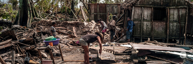 More than 22,500 children brace for a devastating storm as tropical Cyclone Dikeledi to make landfall in Northern Madagascar