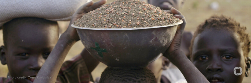 WFP food reaches key Sudan city in bid to stop spreading famine