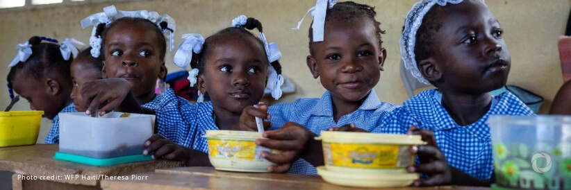 Japan supports nearly 18,000 students through WFP’s school meals programme in Haiti Japan supports nearly 18,000 students through WFP’s school meals programme in Haiti