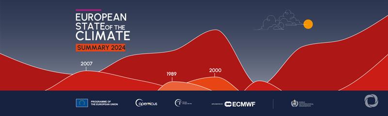 European State of the Climate: extreme events in warmest year on record