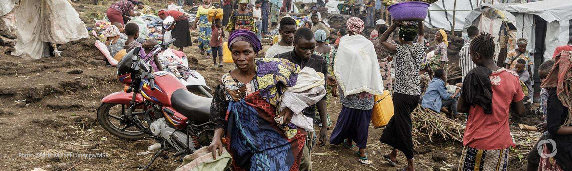 Aid teams seek support for DR Congo displaced communities
