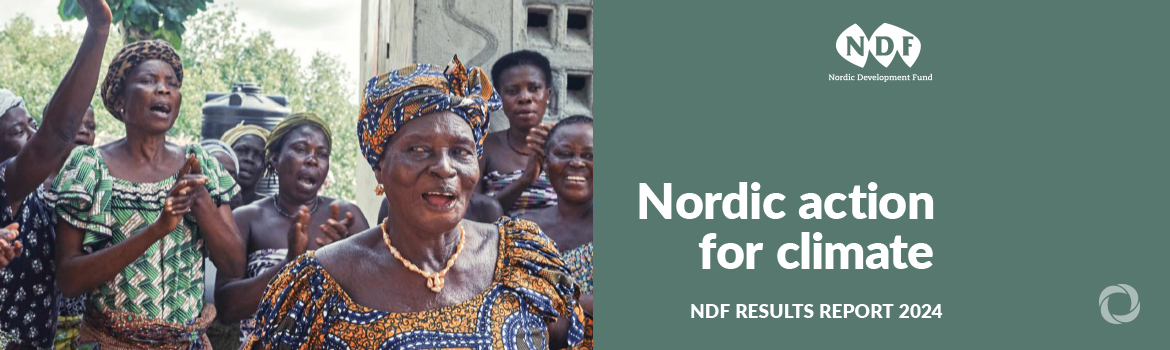 The Nordic Development Fund report shows record climate finance results