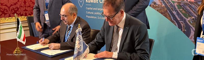 UNIDO and Kuwait Fund partner to help conflict-affected countries