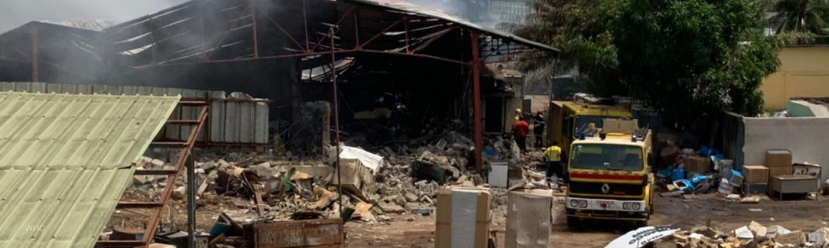 Fire destroys 4 million vaccine doses in Guinea