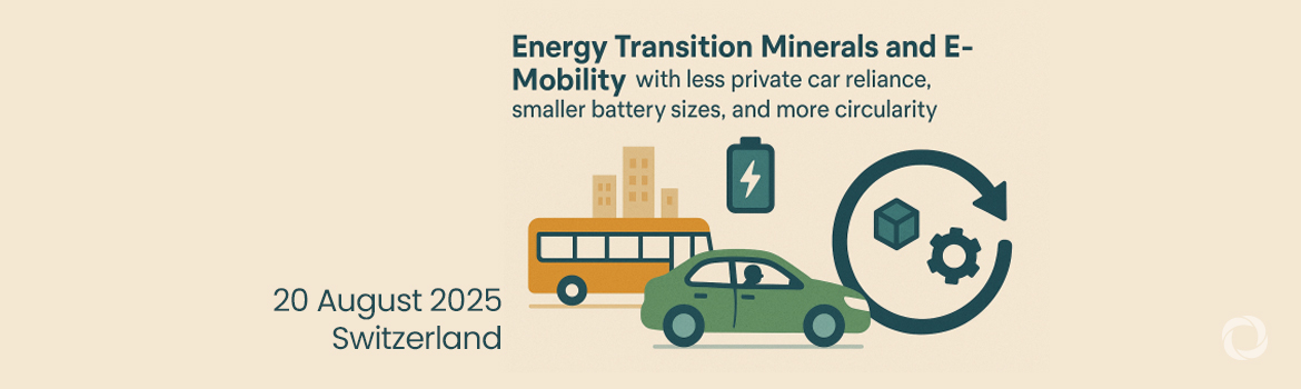 Energy Transition Minerals and Electric Mobility