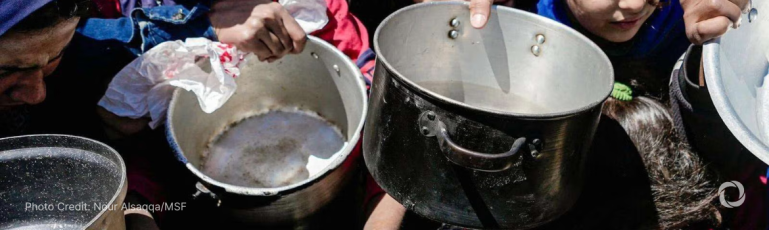 MSF: Starvation, aid blockages