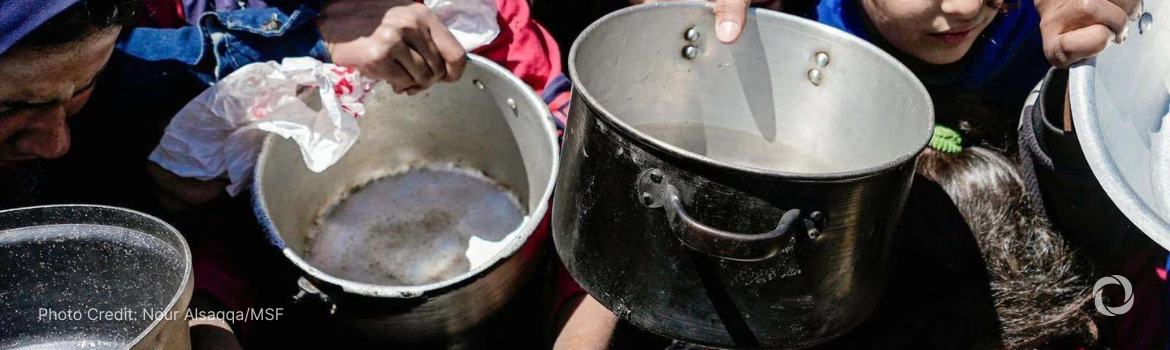 MSF: Starvation, aid blockages push Gaza to breaking point
