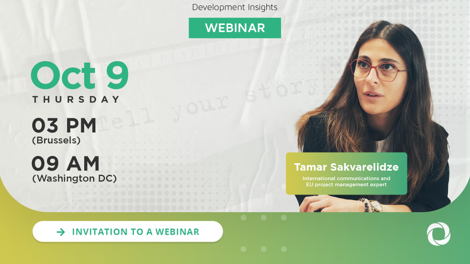 Webinar | Impact Storytelling for Donor Reporting, Advocacy, and Visibility