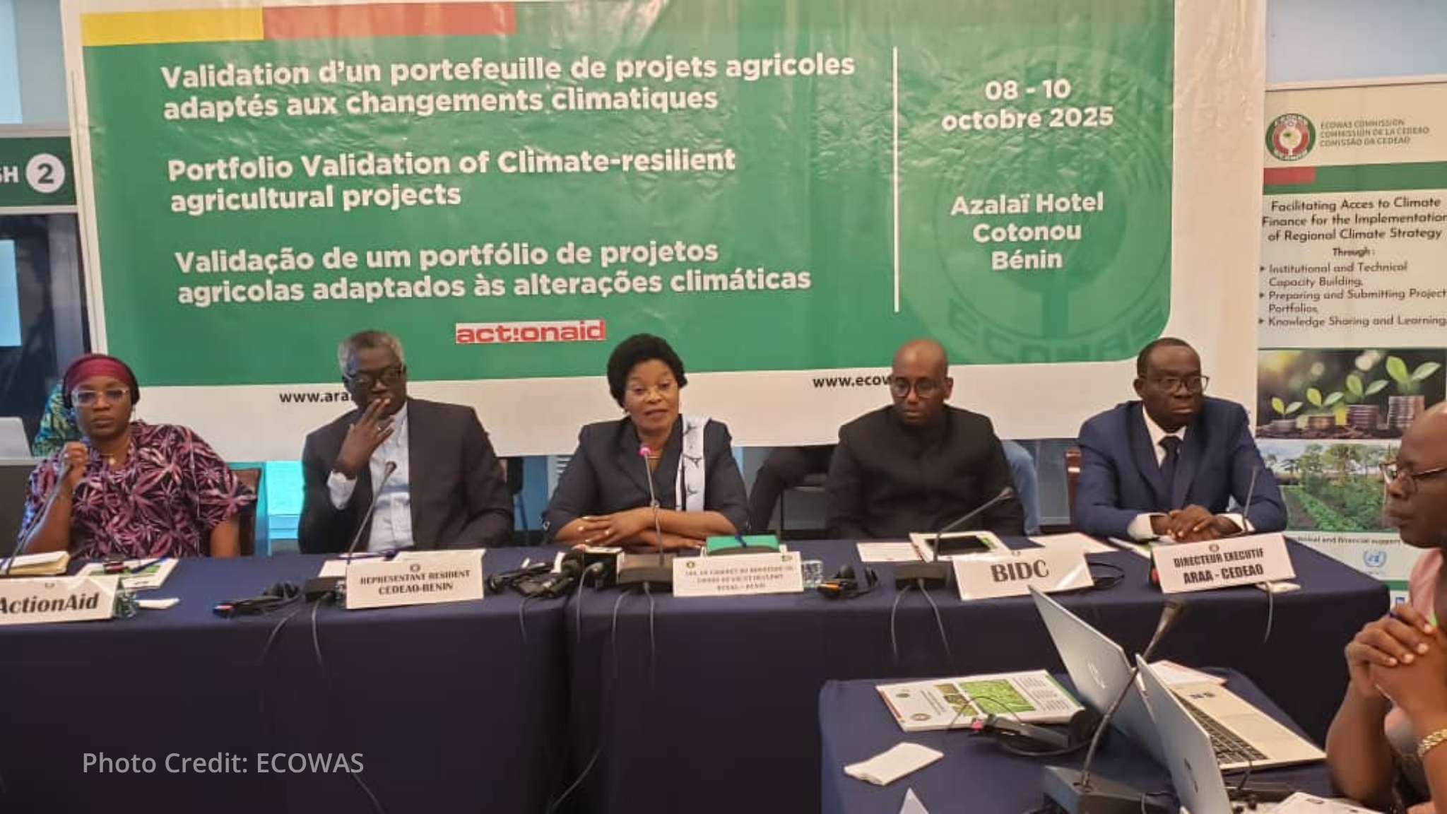 ECOWAS validates climate-resilient agriculture project portfolio