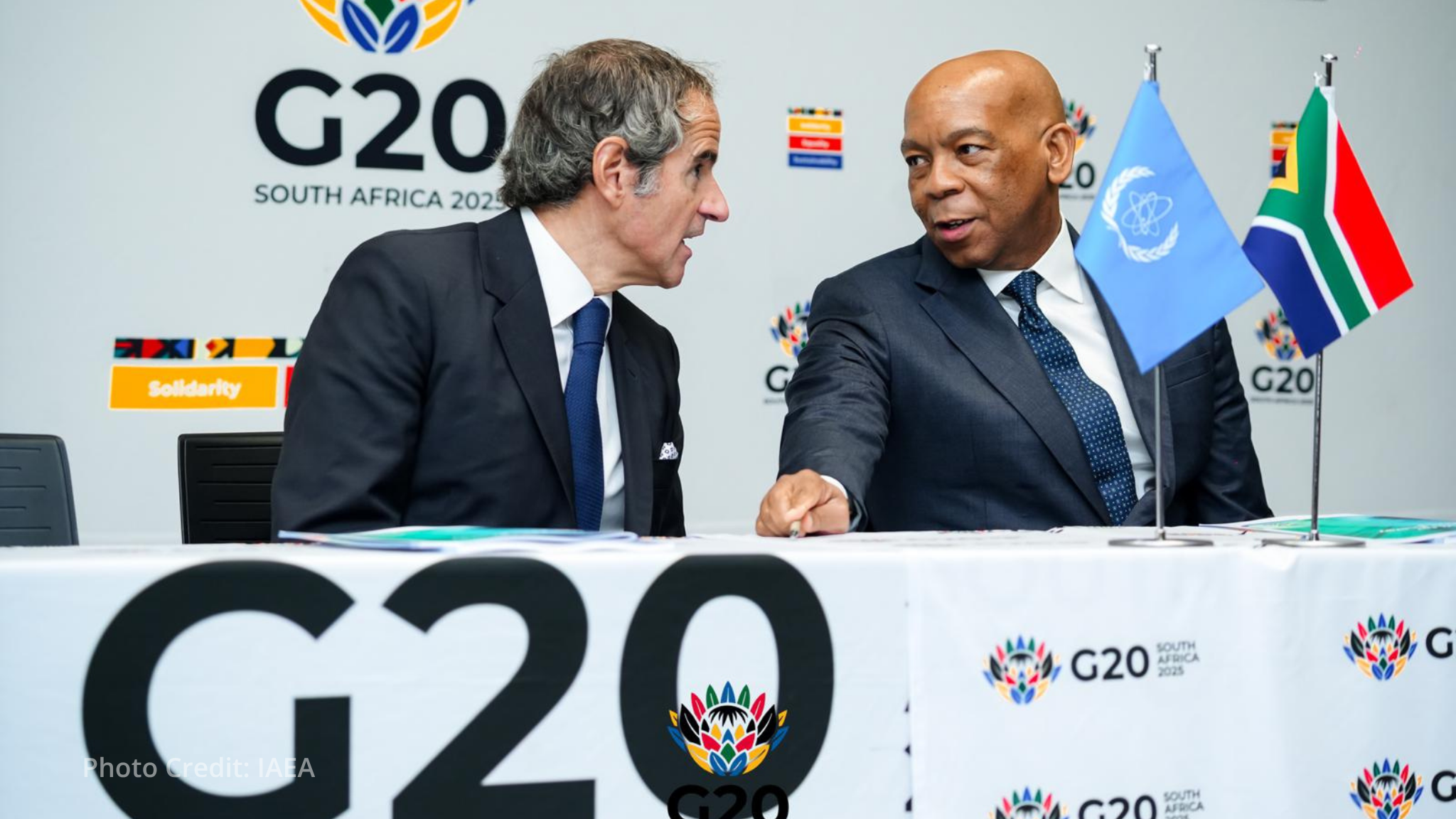 G20 leaders discuss nuclear energy expansion at Durban summit