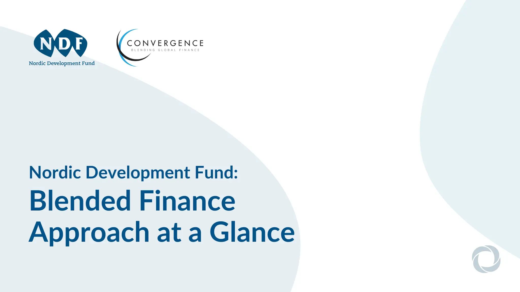 Nordic fund highlights blended finance approach for climate projects