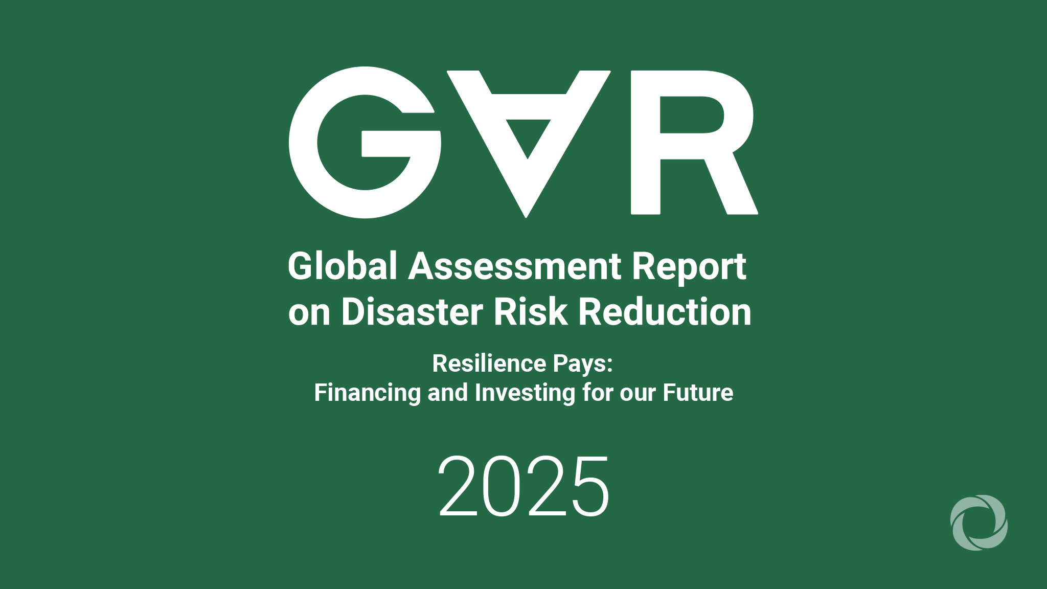 UN report: disaster resilience is possible and cost-effective