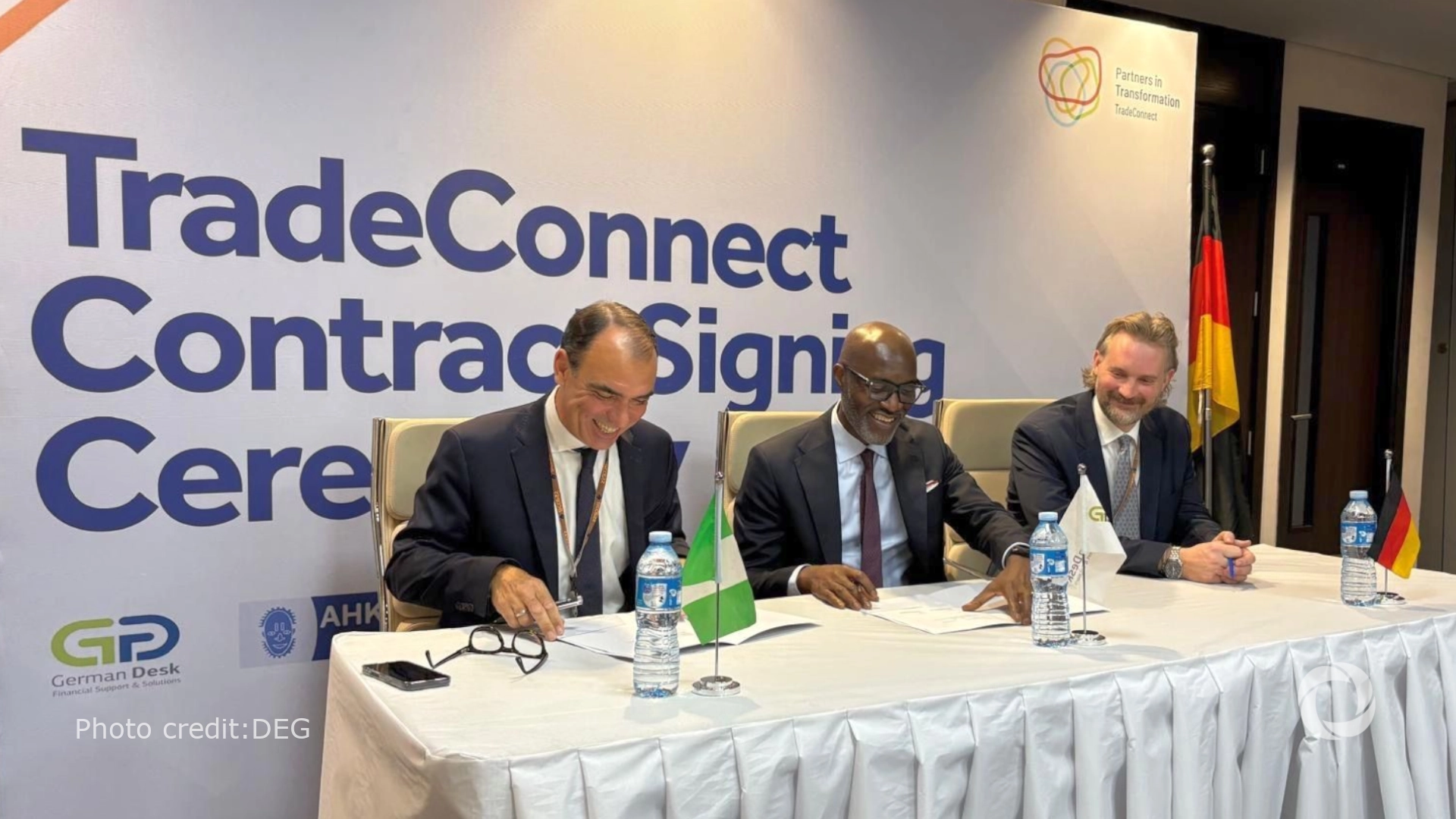DEG launches new “TradeConnect” programme – first contract concluded with Access Bank in Nigeria DEG launches new “TradeConnect” programme – first contract concluded with Access Bank in Nigeria