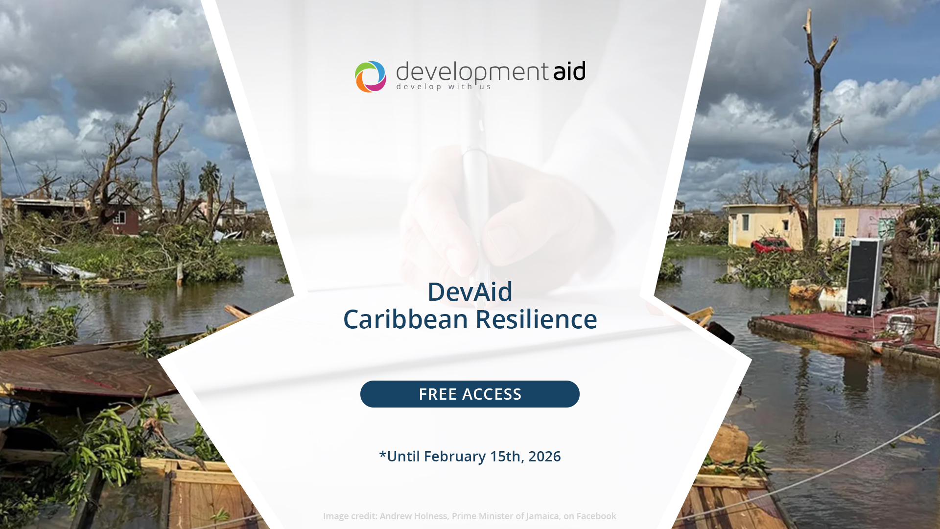 DevAid Caribbean resilience: Up to 60 days of free access to tenders and grants DevAid Caribbean resilience: Up to 60 days of free access to tenders and grants