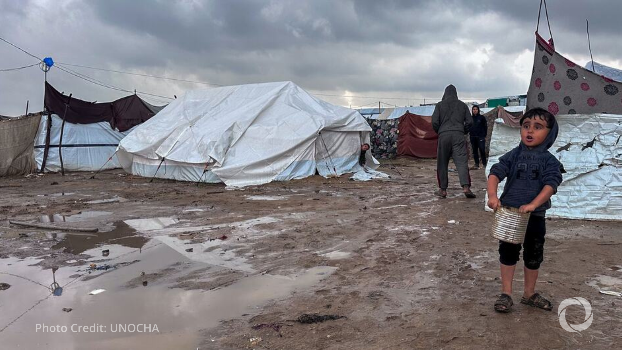 Winter storms worsen Gaza's humanitarian crisis