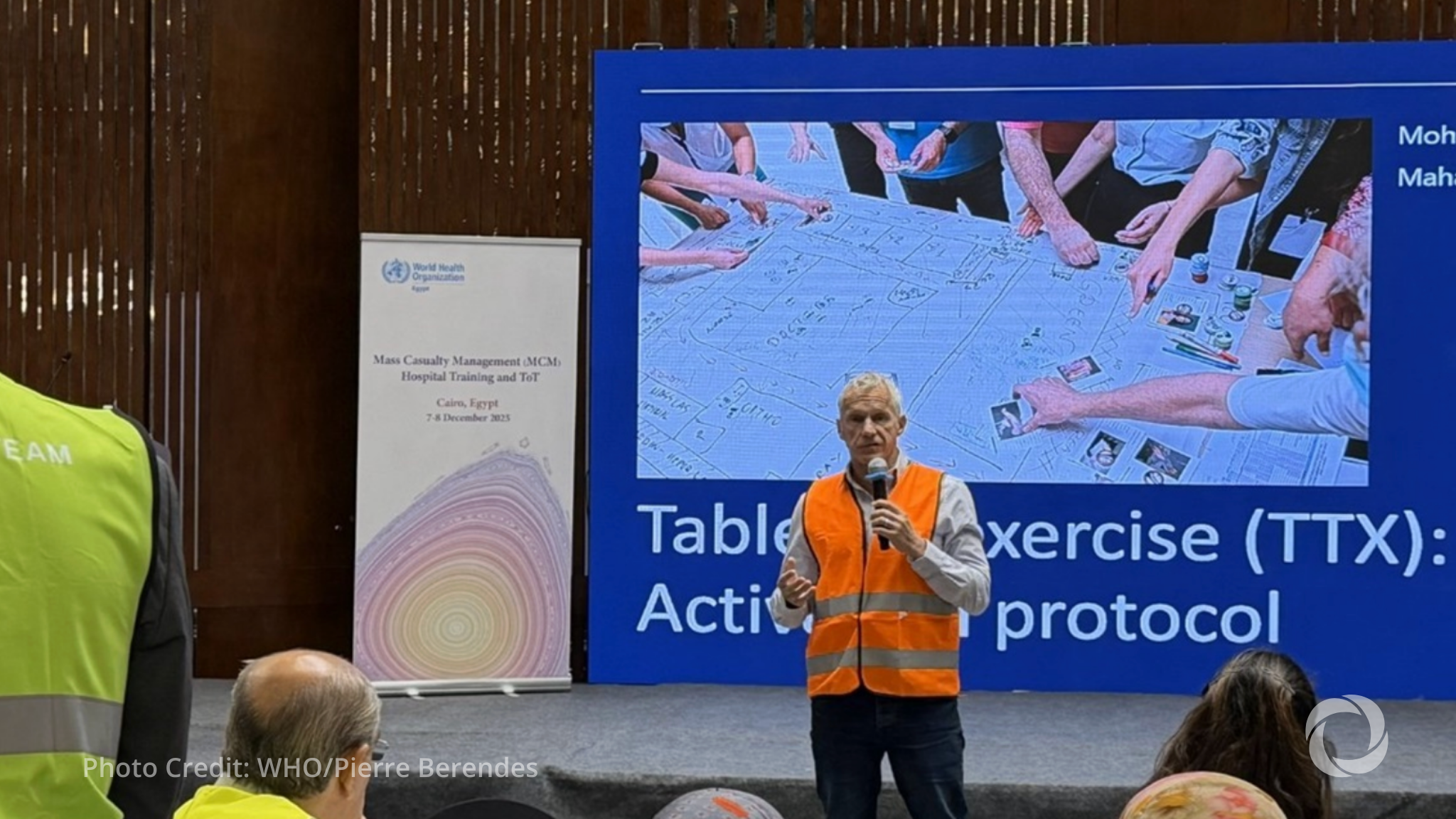 WHO Egypt launches mass casualty training for hospital staff