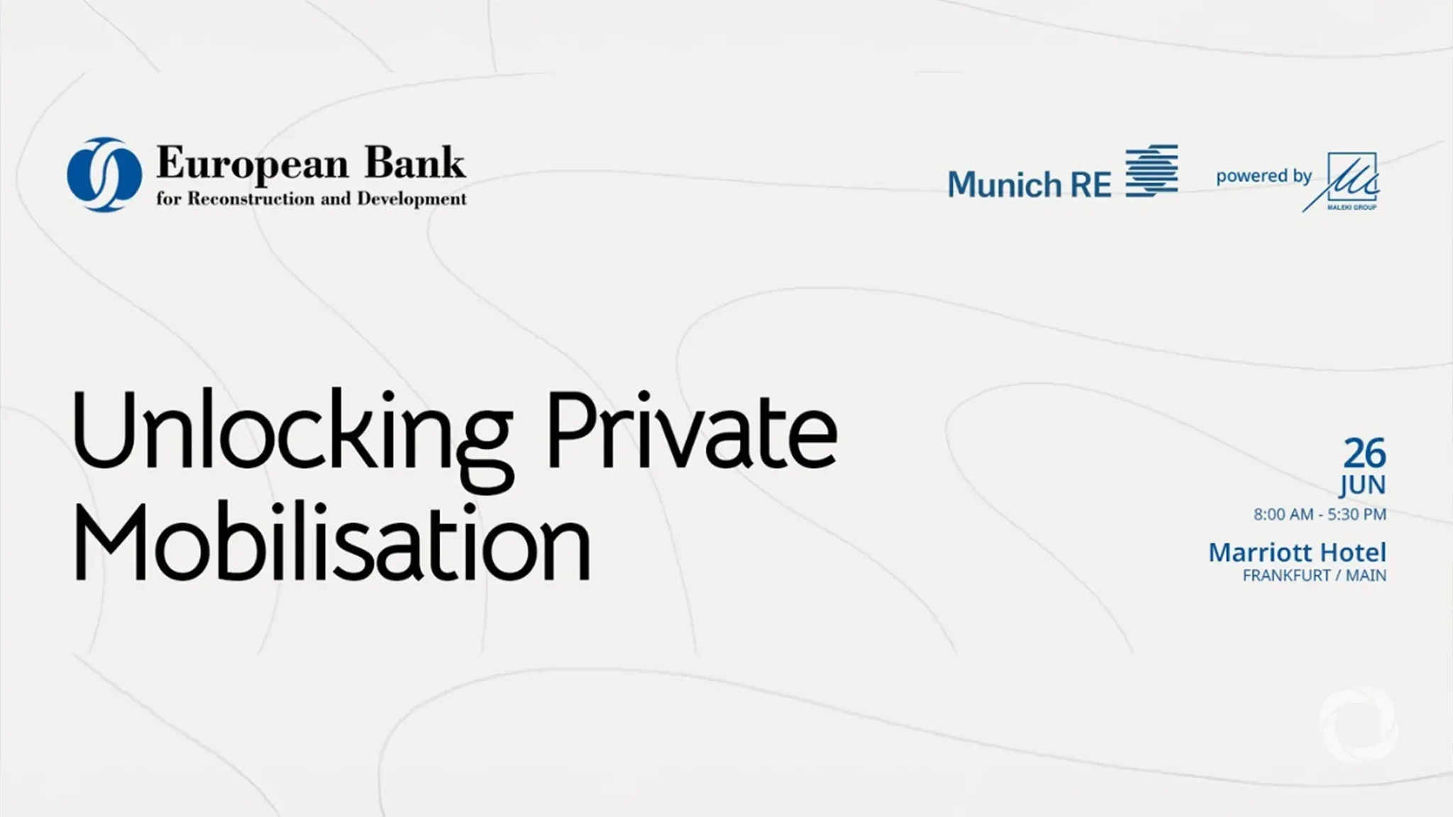 Unlocking Private Mobilisation