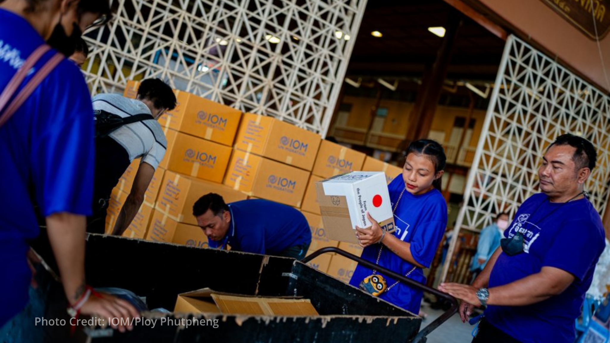 Japan contributes $39 million to support IOM operations worldwide Japan contributes $39 million to support IOM operations worldwide