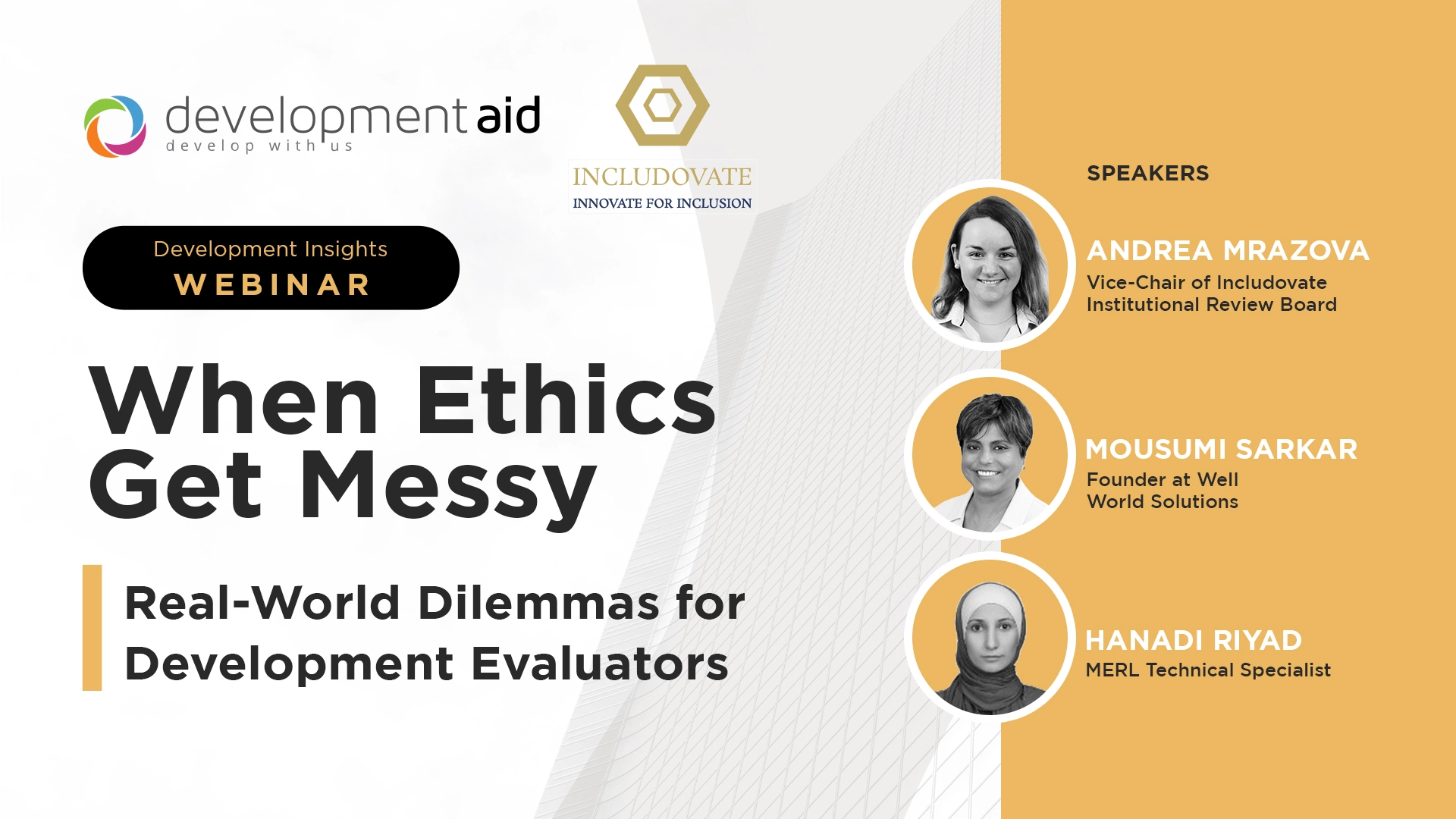 Webinar | When Ethics Get Messy: Real-World Dilemmas for Development Evaluators