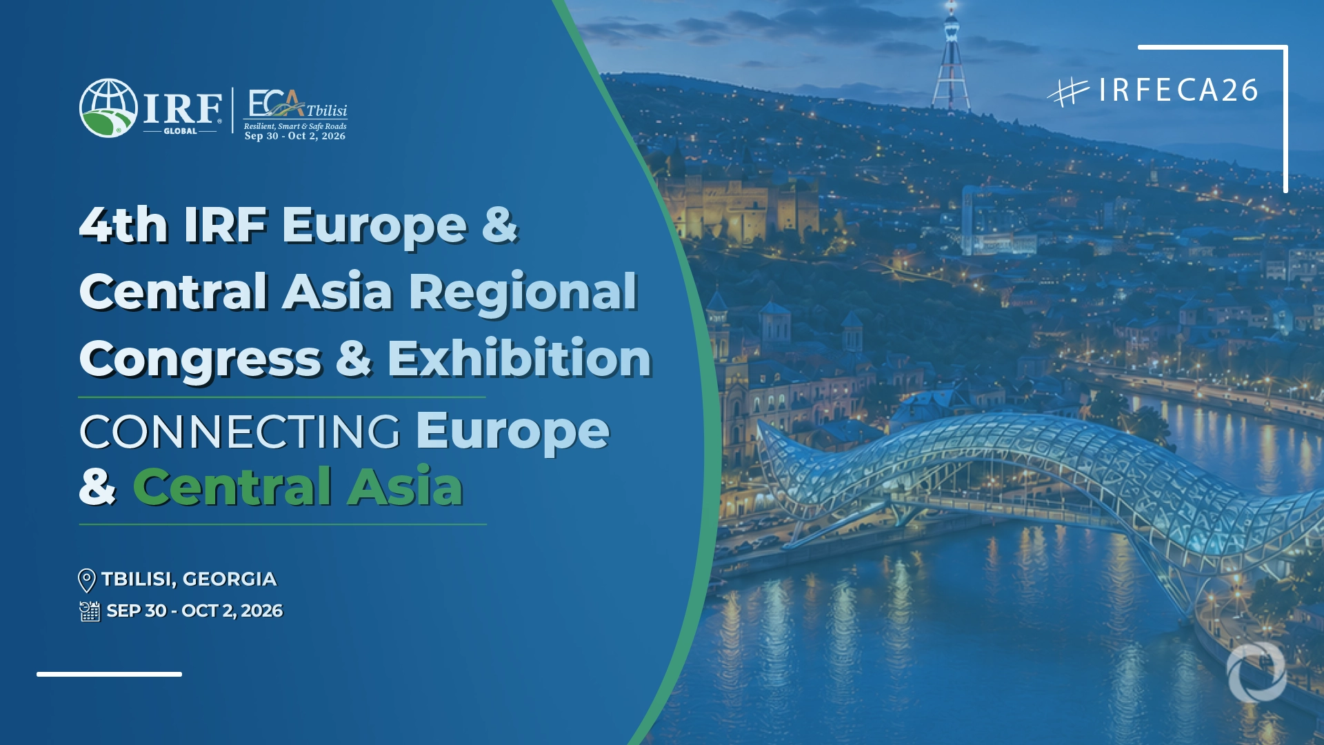Connecting Europe and Central Asia: Announcing the Fourth IRF Regional Congress and Exhibition