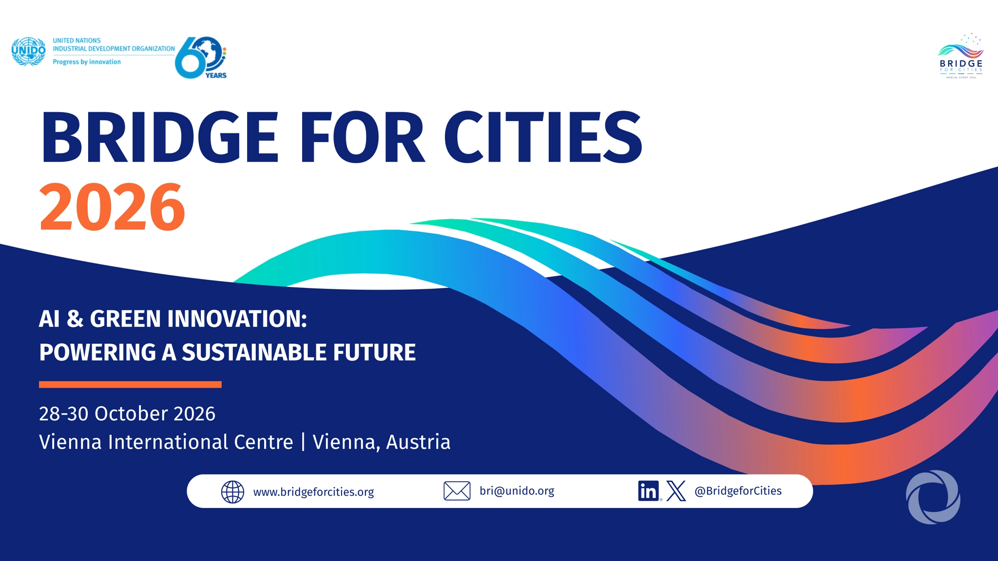 Bridge for Cities 2026 | AI & Green Innovation: Powering a Sustainable Future