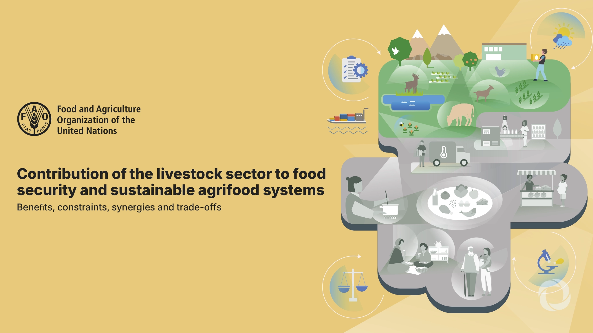 FAO report examines livestock systems' role in sustainable agrifood transformation | Report