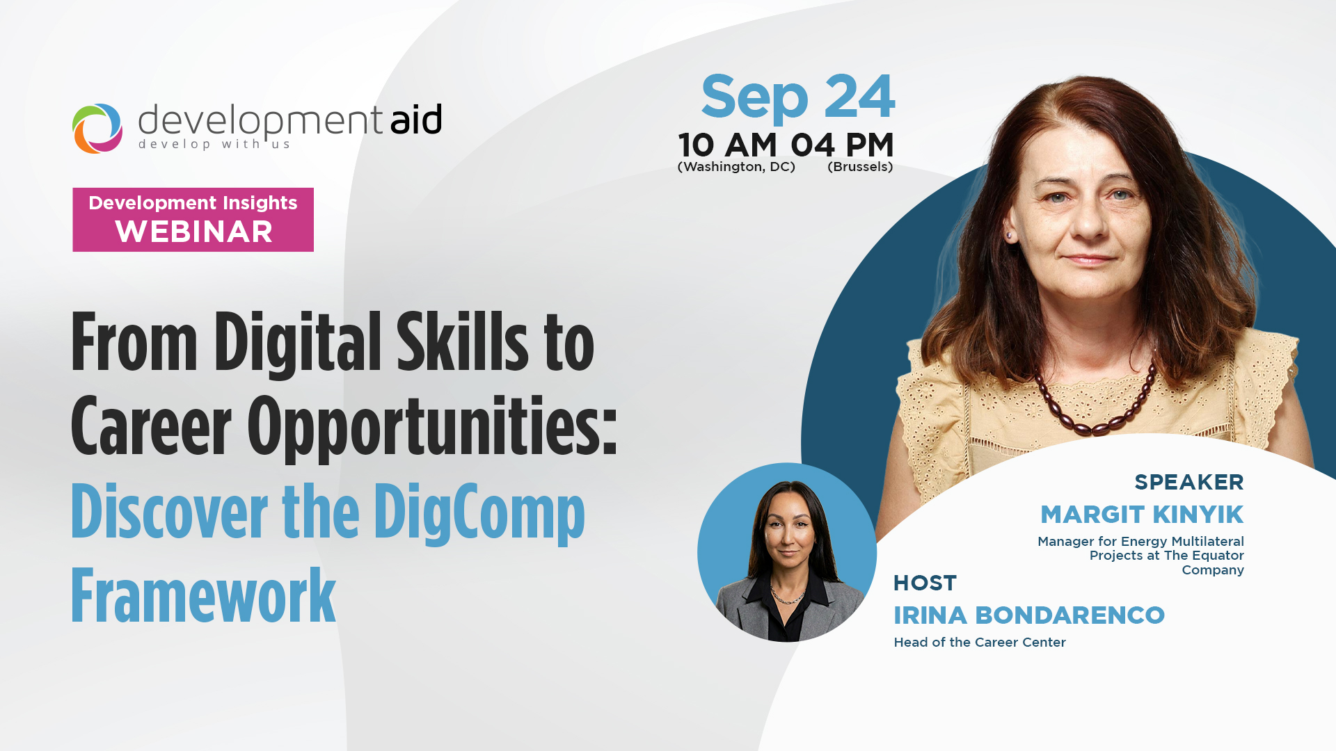 Webinar | From Digital Skills to Career Opportunities: Discover the DigComp Framework