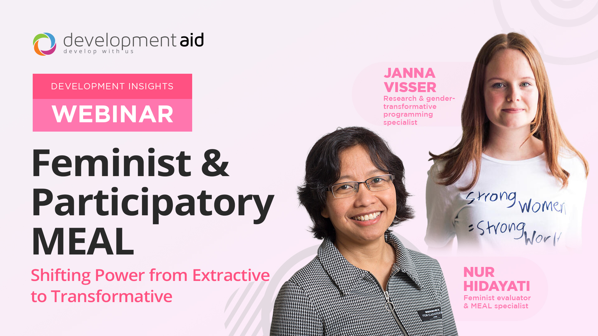 Webinar | Feminist & Participatory MEAL: Shifting Power from Extractive to Transformative