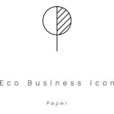 Eco Business Icon Paper