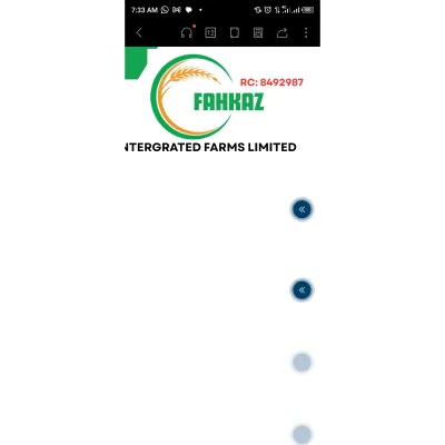 FAHKAZ INTEGRATED FARMS LIMITE