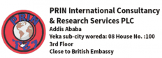PRIN International Consultancy and Research Services PLC