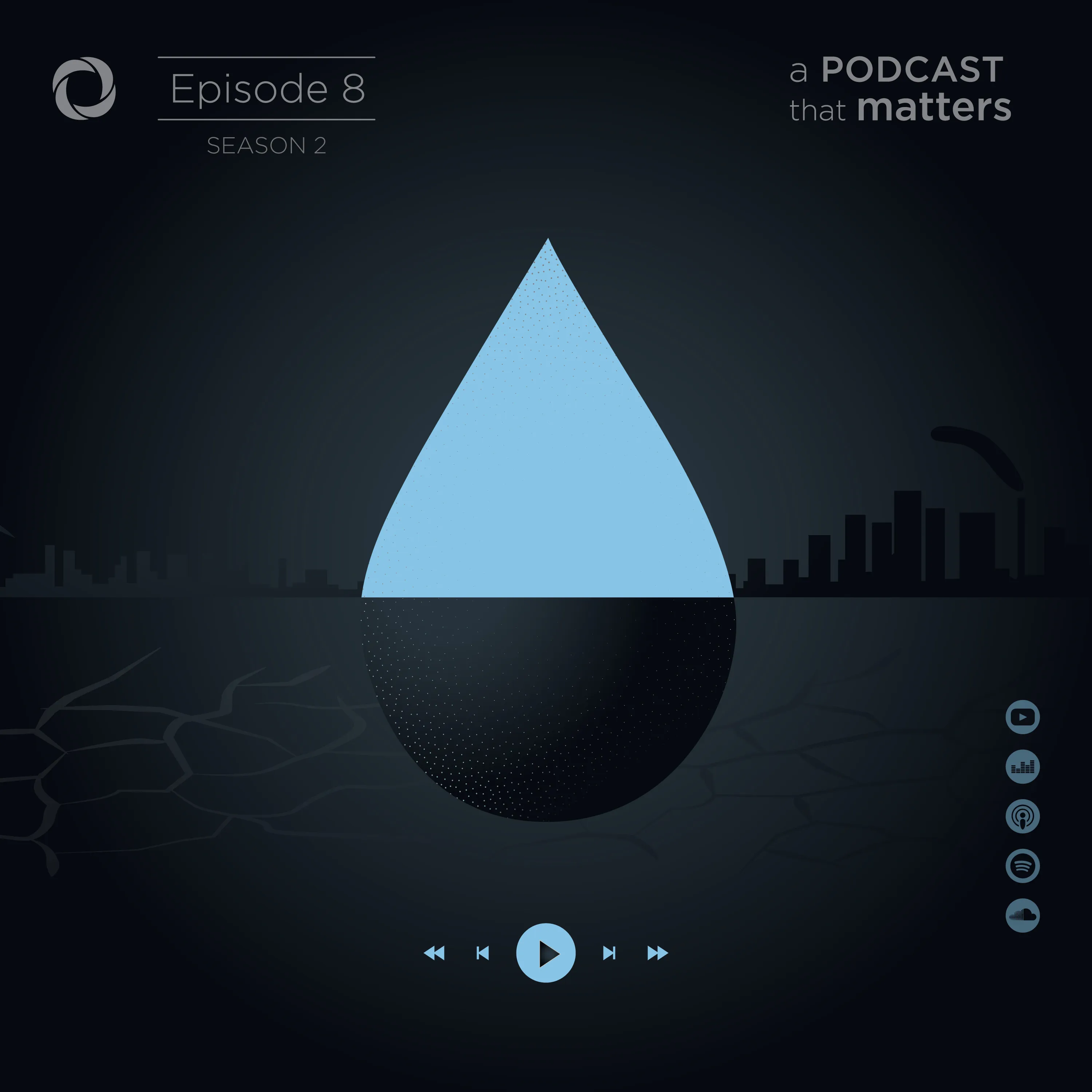 Water Crisis David Shackelton DevelopmentAid Dialogues podcast cover